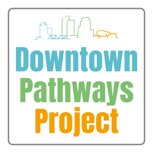 Downtown Pathways Project Stacked Logo